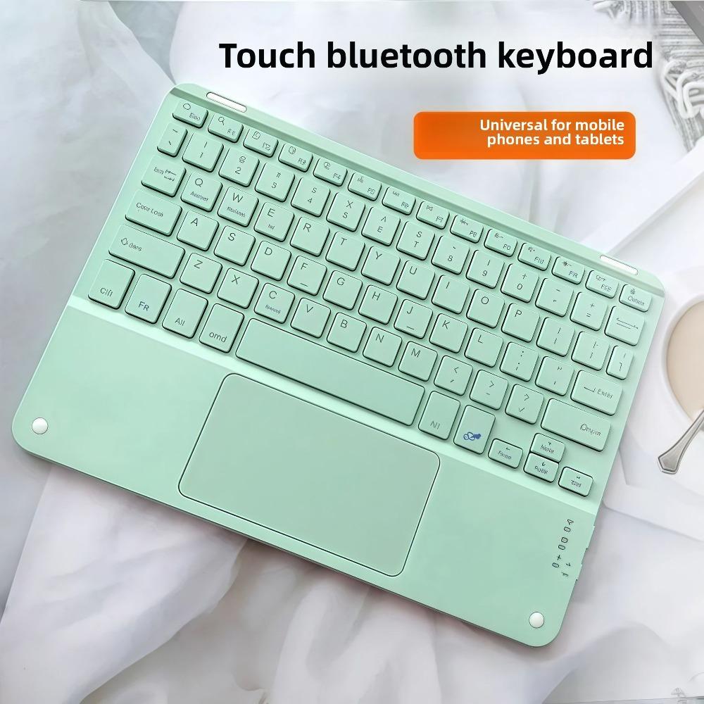 Bluetooth Keyboard with Touchpad for iPad iPhone Tablet Silent Rechargeable Wireless Keyboard Mouse Combo keyboard
Bluetooth Keyboard with Touchpad for iPad iPhone Tablet Silent Rechargeable Wireless Keyboard Mouse Combo keyboard