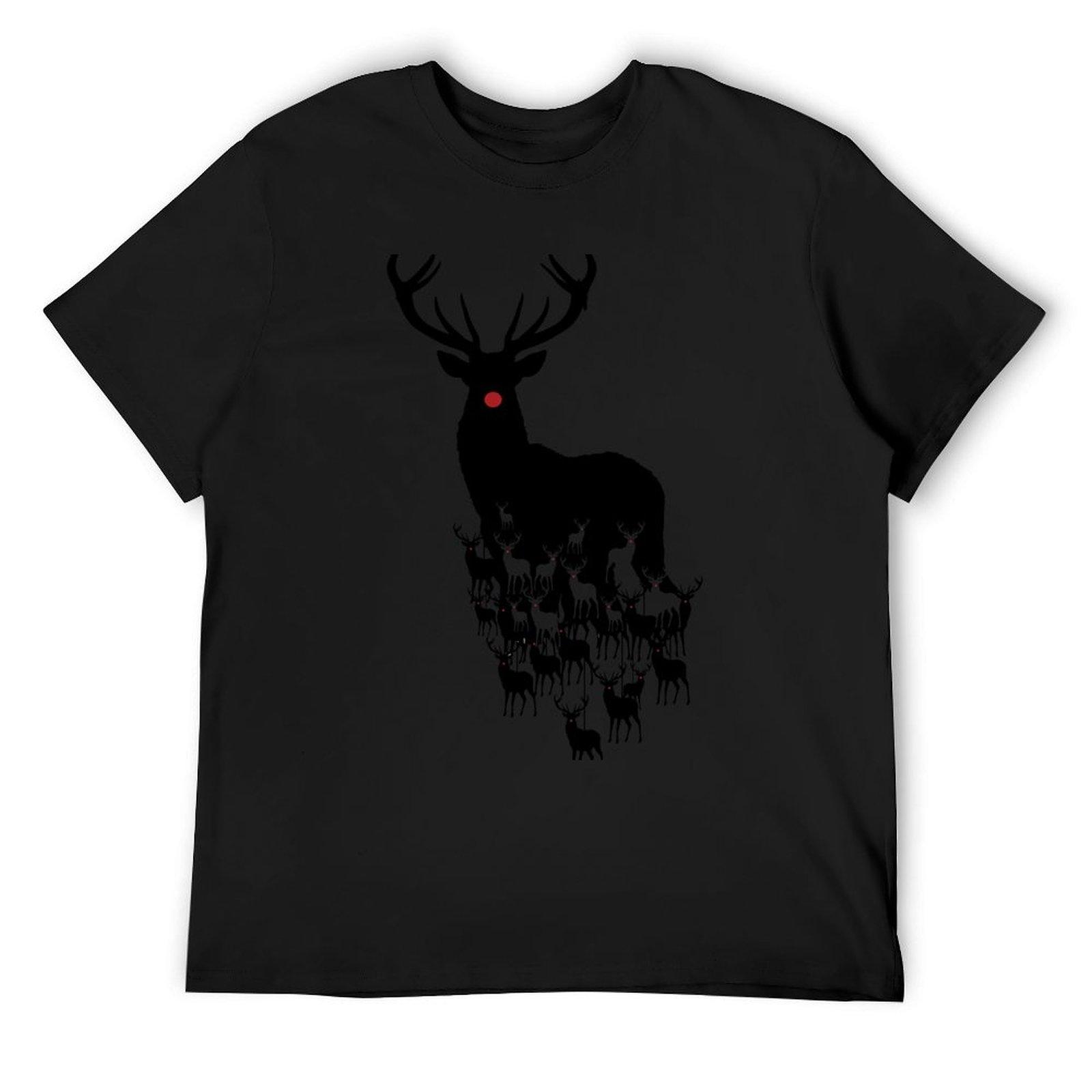 Rudolph the red nosed reindeer pattern T-Shirt plus size tops sublime mens shirts graphic tee 4XL
Rudolph the red nosed reindeer pattern T-Shirt plus size tops sublime mens shirts graphic tee 4XL