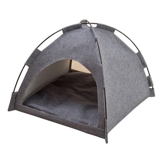 Tent Cat Bed Spacious Ventilated Cat Tent Hide Cave Semi-Enclosed Cat Bed with Removable Washable Mat for Summer All Seasons M серый
Tent Cat Bed Spacious Ventilated Cat Tent Hide Cave Semi-Enclosed Cat Bed with Removable Washable Mat for Summer All Seasons M серый