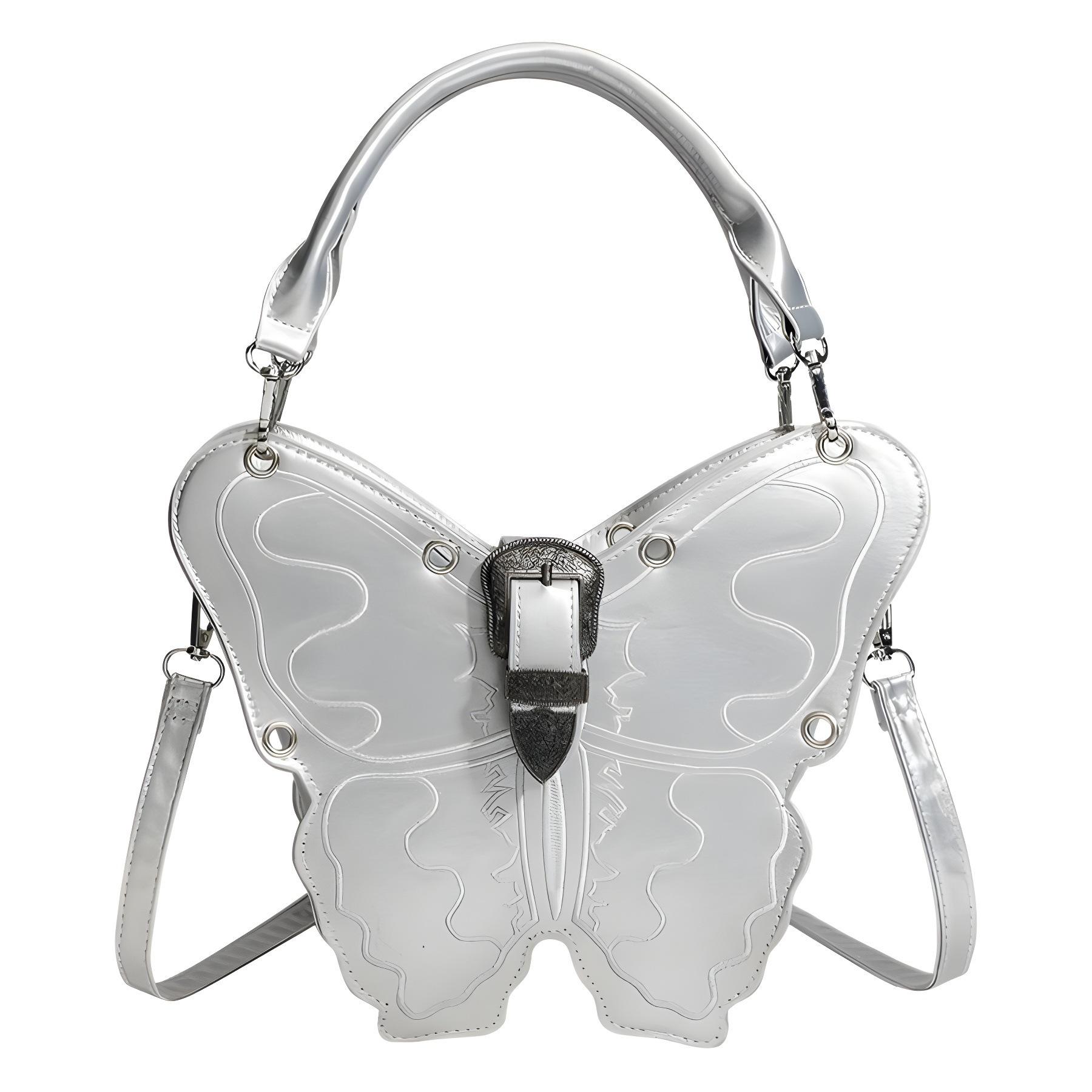 Personalized Butterfly Women s Bag Creative Backpack Niche Design Shoulder Crossbody Bag Advanced Handbag серебряный
Personalized Butterfly Women s Bag Creative Backpack Niche Design Shoulder Crossbody Bag Advanced Handbag серебряный