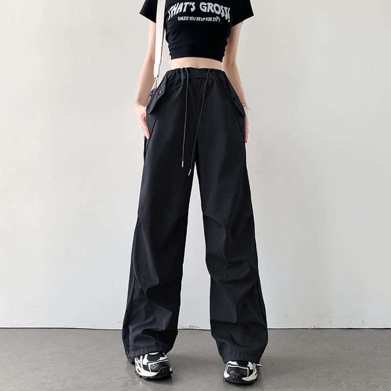 Женские серые брюки карго прямого кроя, Лето 2024 - Повседневные брюки на кулиске с эластичными манжетами для альпинизма и джаза, Модные и удобные. M чёрный
Женские серые брюки карго прямого кроя, Лето 2024 - Повседневные брюки на кулиске с эластичными манжетами для альпинизма и джаза, Модные и удобные. M чёрный