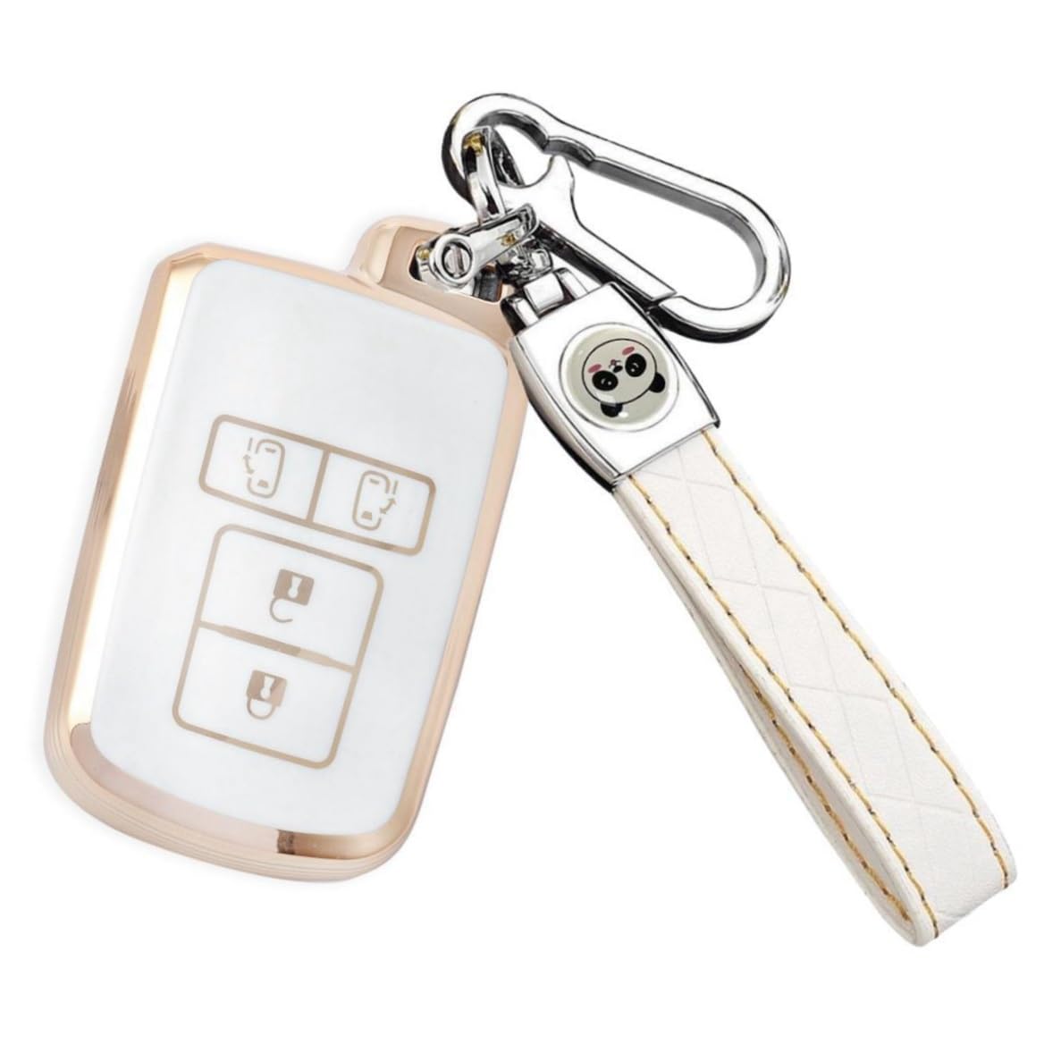 Чехол для ключа ZANEKO, совместимый с Toyota Noah 80 серии Чехол для ключа Voxy 80 серии Esquire Alphard Vellfire 30 серии Чехол для смарт-ключа Sienta (белый)
Чехол для ключа ZANEKO, совместимый с Toyota Noah 80 серии Чехол для ключа Voxy 80 серии Esquire Alphard Vellfire 30 серии Чехол для смарт-ключа Sienta (белый)