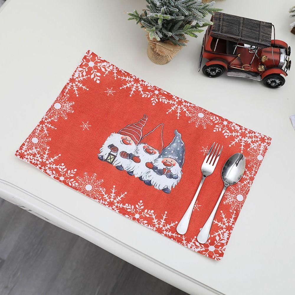 Christmas Pattern Dishes Serving Coaster Fabric Dining Table Mats for Home красный
Christmas Pattern Dishes Serving Coaster Fabric Dining Table Mats for Home красный
