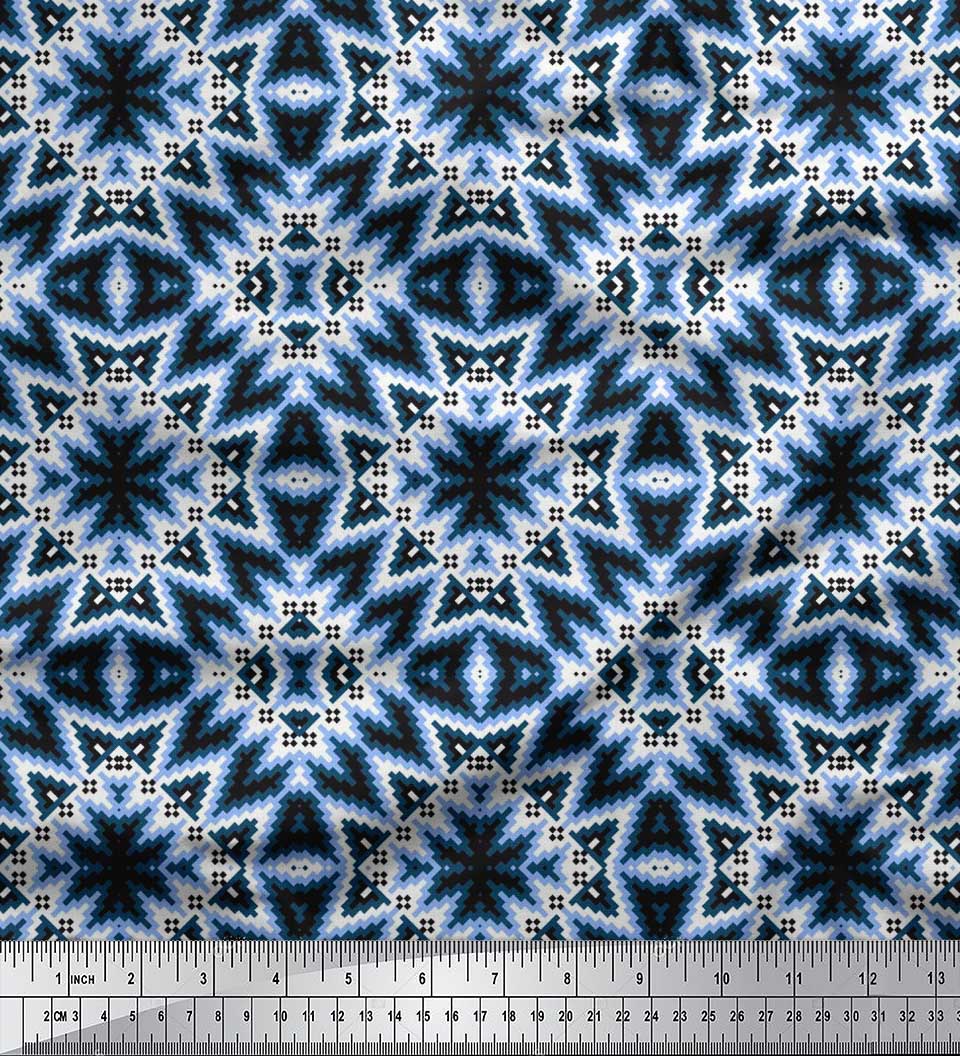 Тканина Soimoi Japan Crepe Satin Тканина з принтом Aztec Kilim 1 метр 42 дюйма 42 Inch Wide - Poly Crepe зелений
Тканина Soimoi Japan Crepe Satin Тканина з принтом Aztec Kilim 1 метр 42 дюйма 42 Inch Wide - Poly Crepe зелений