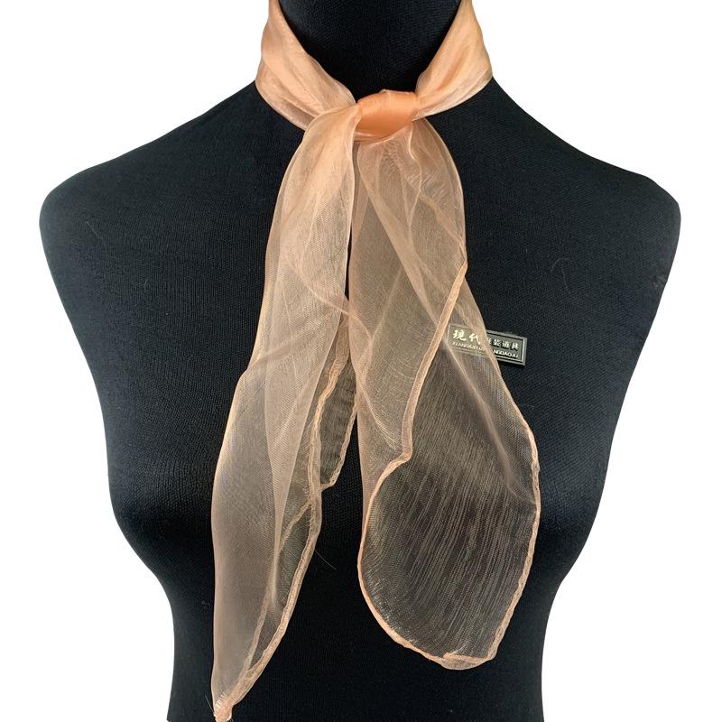 Silk Square Scarf for Women and Children - Solid Color, Ideal for Sailor or Square Dance, Dustproof Scarf. 60CM x 60CM
Silk Square Scarf for Women and Children - Solid Color, Ideal for Sailor or Square Dance, Dustproof Scarf. 60CM x 60CM