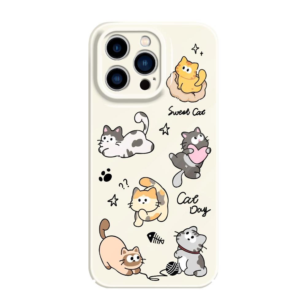 Happy Cat Phone Case For iPhone 13 12 11 7 8 6 6S Plus Pro Max Mini X XS XR SE 2020 2022 Film Hard Cover iPhone 11 ProMax
Happy Cat Phone Case For iPhone 13 12 11 7 8 6 6S Plus Pro Max Mini X XS XR SE 2020 2022 Film Hard Cover iPhone 11 ProMax