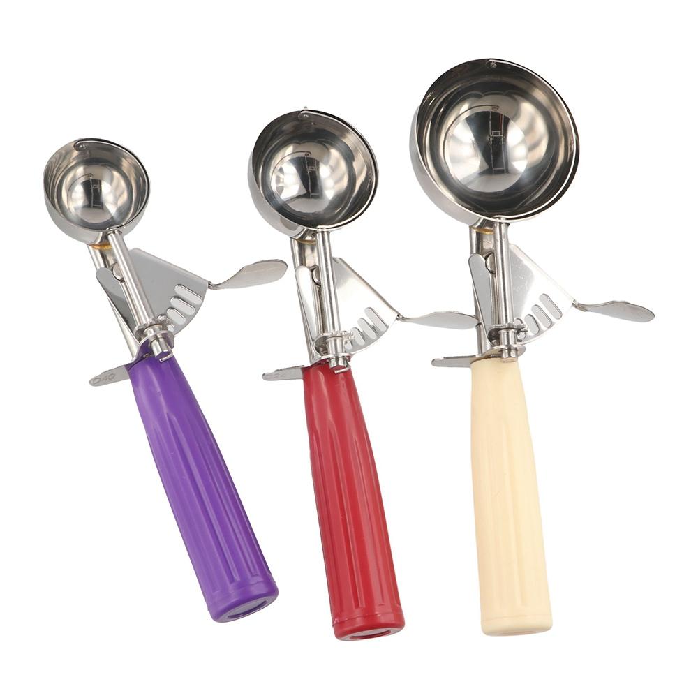 9 Sizes Rice Cookies Kitchen Dough Ice Cream Scoop Mash Food Portioner Cutter Ice Ball Spoon 47mm black
9 Sizes Rice Cookies Kitchen Dough Ice Cream Scoop Mash Food Portioner Cutter Ice Ball Spoon 47mm black