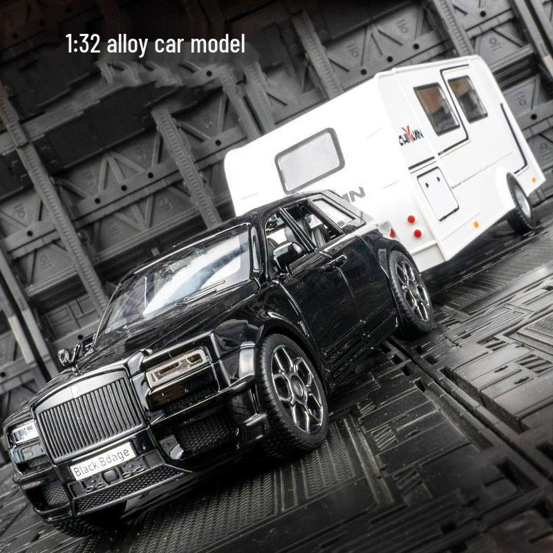 Набор игрушечных автомобилей Rolls-Royce и прицепа для дома на колесах - Сплавная имитационная модель для мальчиков
Набор игрушечных автомобилей Rolls-Royce и прицепа для дома на колесах - Сплавная имитационная модель для мальчиков