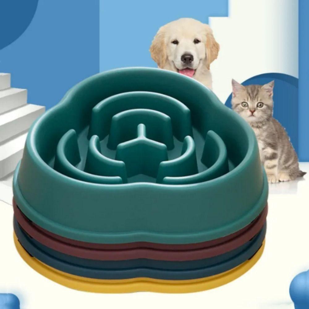 Healthy Dog Puzzle Bowl Non Slip Dog Feeding Dishes Portable Puppy Slow Feeder Bowl Indoor
Healthy Dog Puzzle Bowl Non Slip Dog Feeding Dishes Portable Puppy Slow Feeder Bowl Indoor
