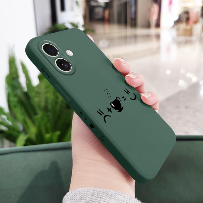 Чехол для телефона iPhone 17 Air 16 16e 15 14 13 12 11 X XR XS Plus Pro Max Mini с изображением улыбающегося лица и кофе, силиконовый чехол iPhone 13 mini
Чехол для телефона iPhone 17 Air 16 16e 15 14 13 12 11 X XR XS Plus Pro Max Mini с изображением улыбающегося лица и кофе, силиконовый чехол iPhone 13 mini