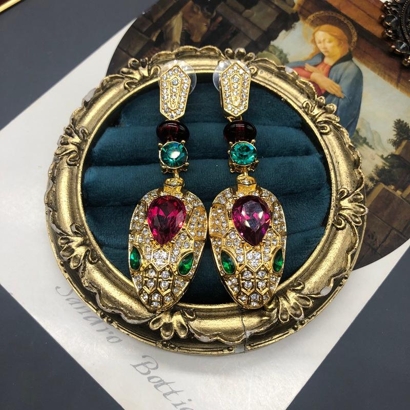 NISHIZAWA Colorful Gemstones Earrings for Women Geometric Hyperbole Luxury Fashion Jewelry Dinner Party Aretes De Mujer
NISHIZAWA Colorful Gemstones Earrings for Women Geometric Hyperbole Luxury Fashion Jewelry Dinner Party Aretes De Mujer