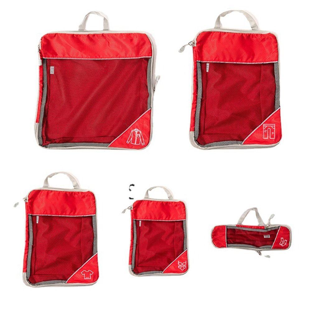 Portable Luggage Storage Bags Set Compressible Travel Packing Organizers Suitcases Bag Outdoor Red-3Pcs
Portable Luggage Storage Bags Set Compressible Travel Packing Organizers Suitcases Bag Outdoor Red-3Pcs