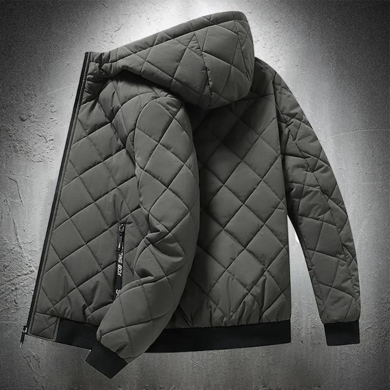 Jackets for Men with Hood Autumn Winter Cotton Padded Jacket Men Fashion Clothing Rhombus Texture Casual Parkas Plus XS
Jackets for Men with Hood Autumn Winter Cotton Padded Jacket Men Fashion Clothing Rhombus Texture Casual Parkas Plus XS