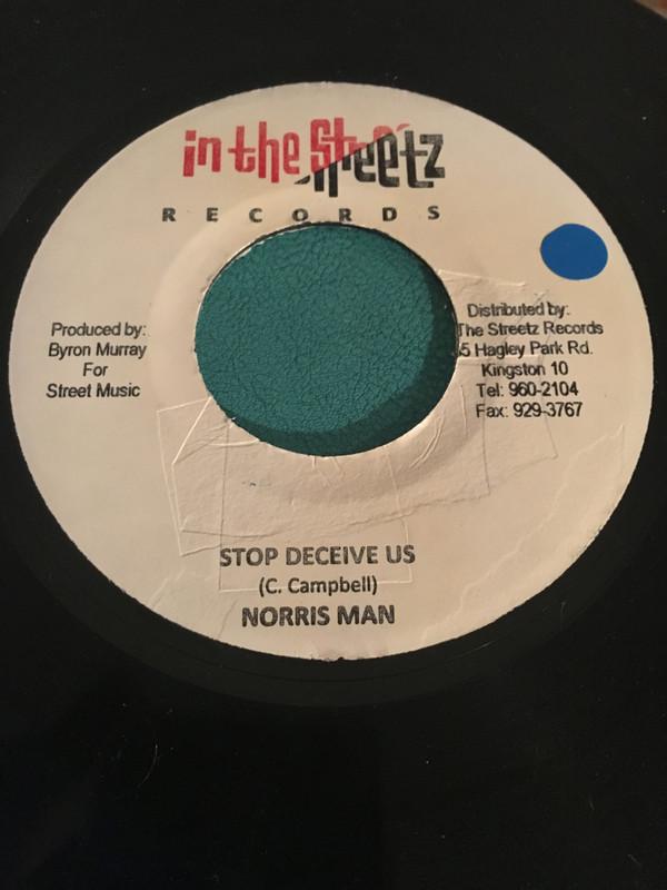 7inch Record NORRISMAN - Stop Deceive Us NONE In The Streetz Jamaica Reggae, Ska & Dub Used
7inch Record NORRISMAN - Stop Deceive Us NONE In The Streetz Jamaica Reggae, Ska & Dub Used