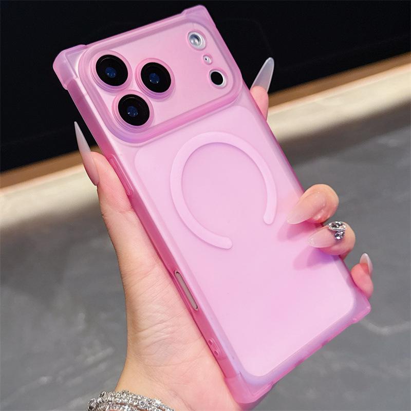 Square Anti-drop Magnetic Phone Case for iPhone 17 Pro Max - Frosted Design, Compatible with Apple 17, 16, 15, and 14p. iPhone 13 Pro Max
Square Anti-drop Magnetic Phone Case for iPhone 17 Pro Max - Frosted Design, Compatible with Apple 17, 16, 15, and 14p. iPhone 13 Pro Max