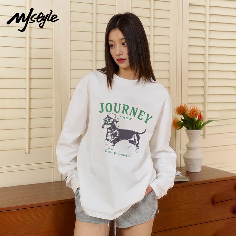 MJ Style Women s Pure Cotton Long Sleeve T-Shirt M
MJ Style Women s Pure Cotton Long Sleeve T-Shirt M