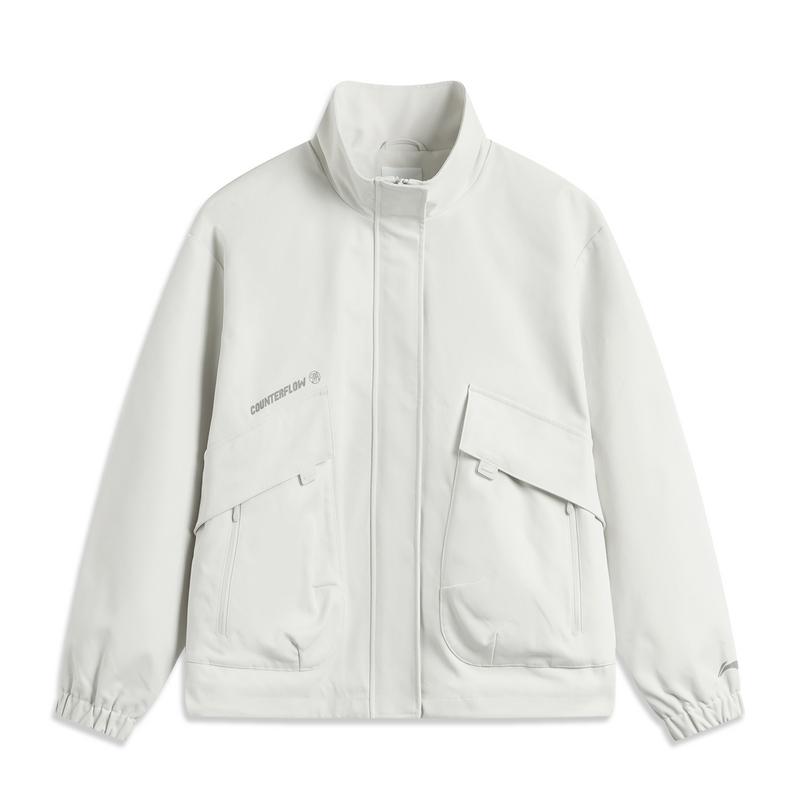 Li Ning CF Reflective Loose Fit Long Sleeve Jacket Women jackets Light-Grey AJDU284-1 M
Li Ning CF Reflective Loose Fit Long Sleeve Jacket Women jackets Light-Grey AJDU284-1 M
