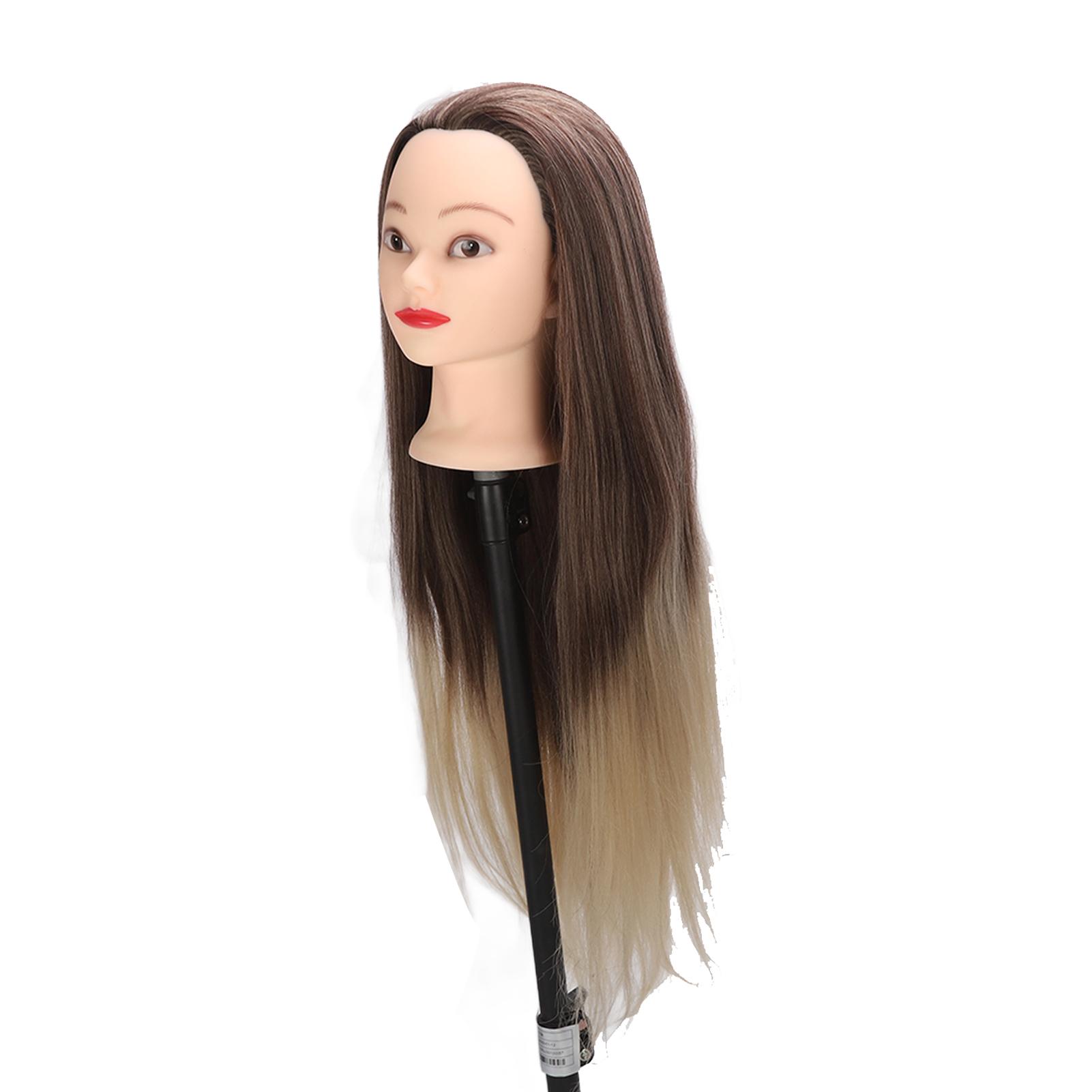 Training Head Long Soft Hair Hairdressing Styling Mannequin Head Hat Display for Ironing Braiding
Training Head Long Soft Hair Hairdressing Styling Mannequin Head Hat Display for Ironing Braiding