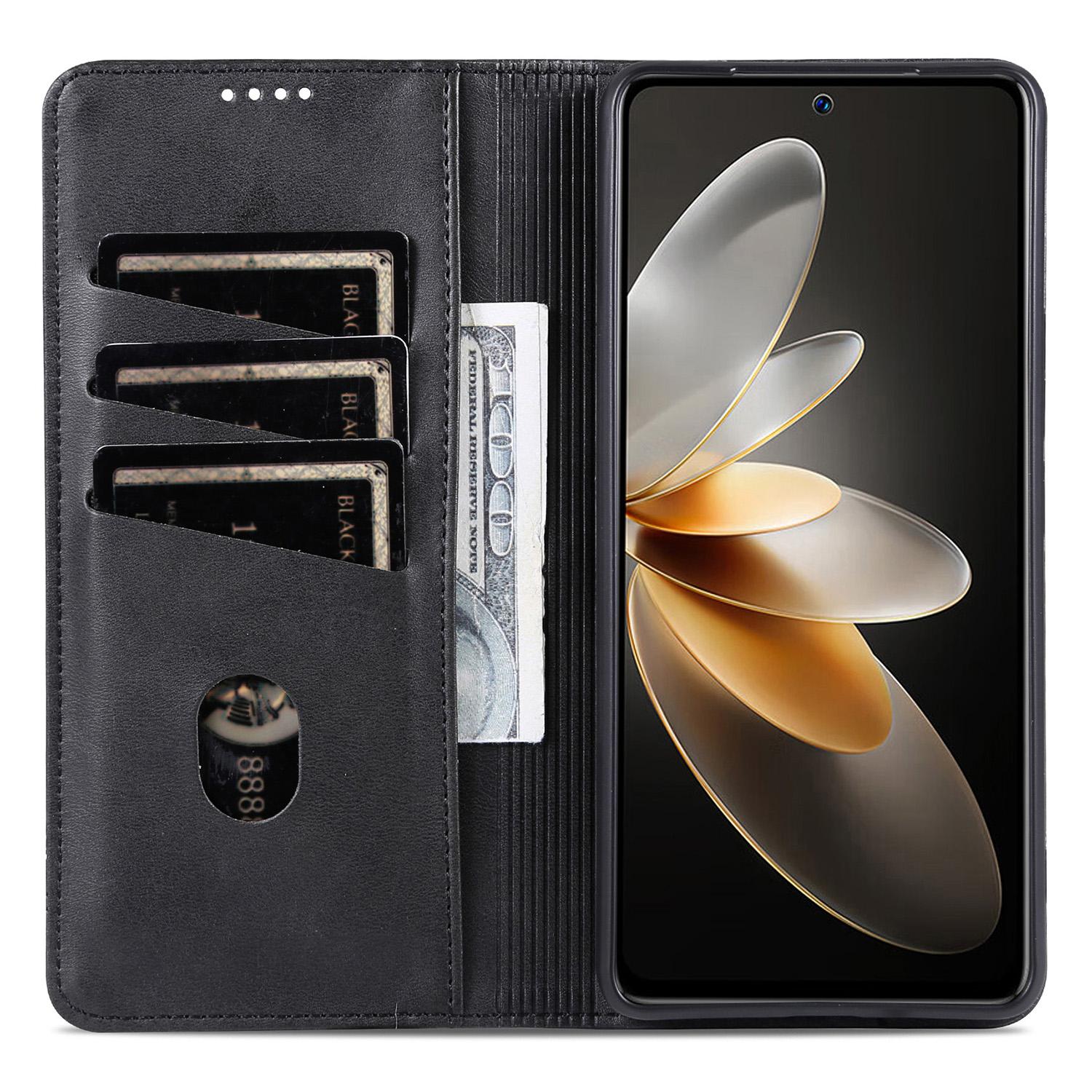 AZNS For Oppo Find X8 Pro 5G Case Cowhide Texture PU Leather Wallet Phone Cover Black
AZNS For Oppo Find X8 Pro 5G Case Cowhide Texture PU Leather Wallet Phone Cover Black
