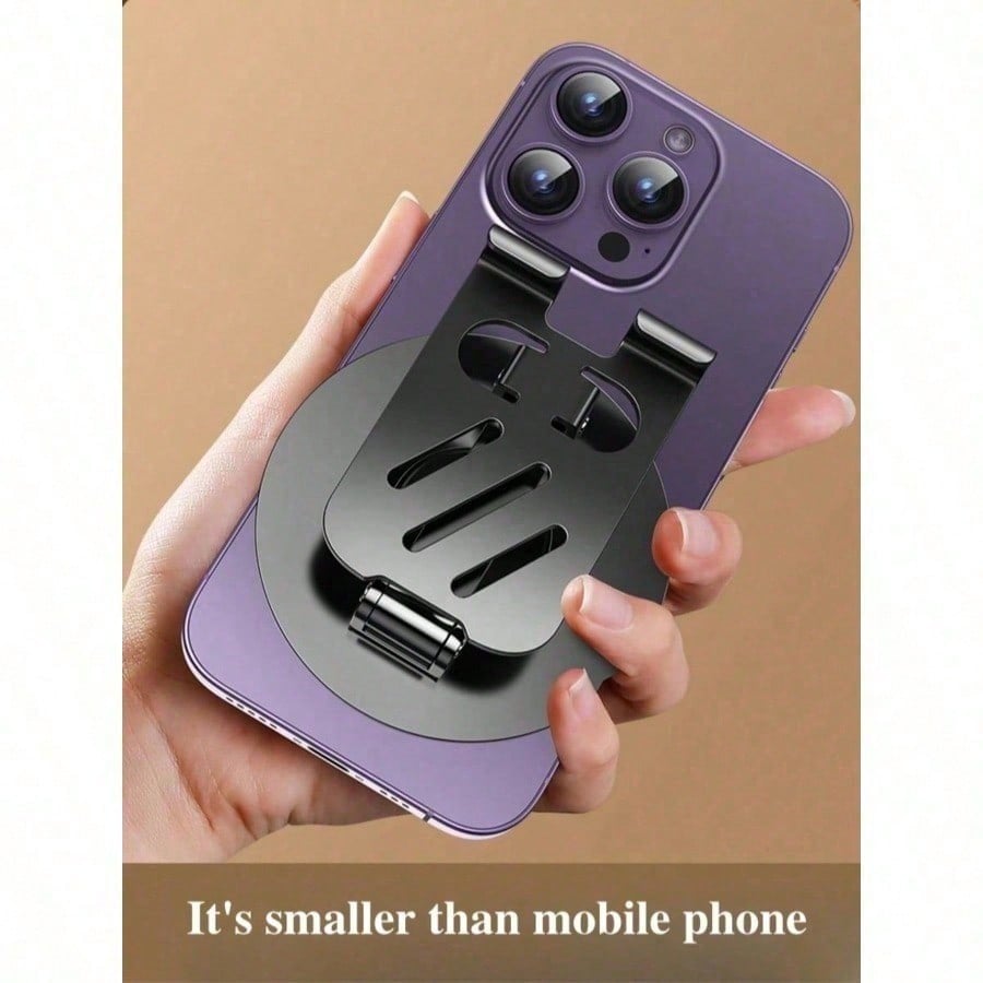 1pc / Mini Mobile Phone Holder, 360 Degrees Rotating Metal, Suitable For Mobiles, Angle Height Adjustable Phone Stand серебряный
1pc / Mini Mobile Phone Holder, 360 Degrees Rotating Metal, Suitable For Mobiles, Angle Height Adjustable Phone Stand серебряный