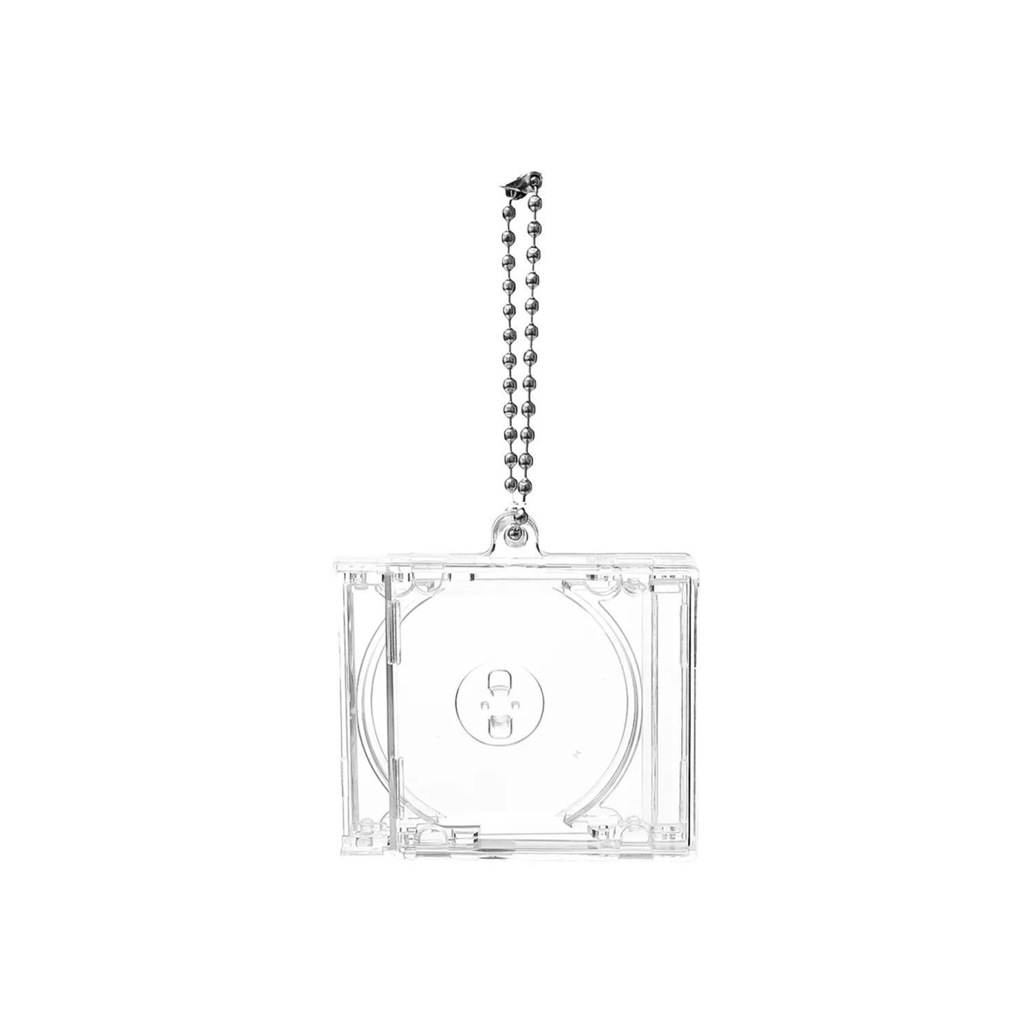 Blank Album Mini CD Case Keychain DIY Peripheral Commemorative Keyring for Car Backpack Key Pendant Hanging Decoration 1PC
Blank Album Mini CD Case Keychain DIY Peripheral Commemorative Keyring for Car Backpack Key Pendant Hanging Decoration 1PC