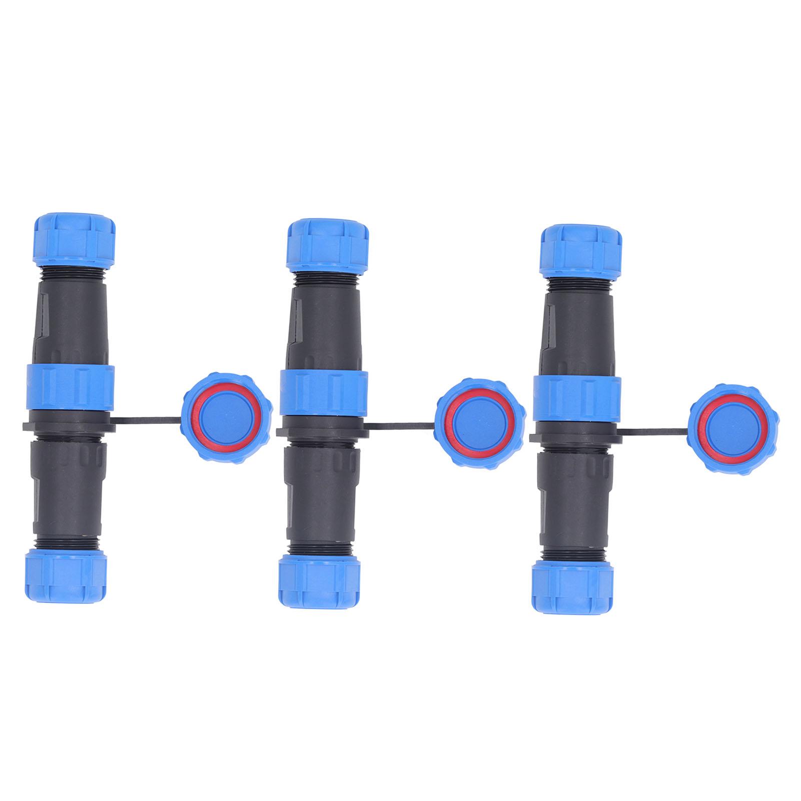 3PCS SP21 3 Pin Aviation Plug Socket IP68 Waterproof Sealing Industrial Power Connector AC500V 30A
3PCS SP21 3 Pin Aviation Plug Socket IP68 Waterproof Sealing Industrial Power Connector AC500V 30A