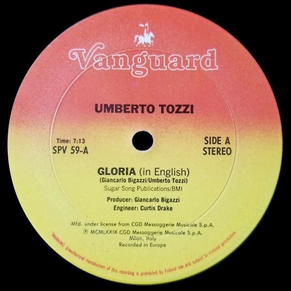 LP Record UMBERTO TOZZI - Gloria SPV59 Vanguard 1982 Japan Dance & Electronica Used
LP Record UMBERTO TOZZI - Gloria SPV59 Vanguard 1982 Japan Dance & Electronica Used