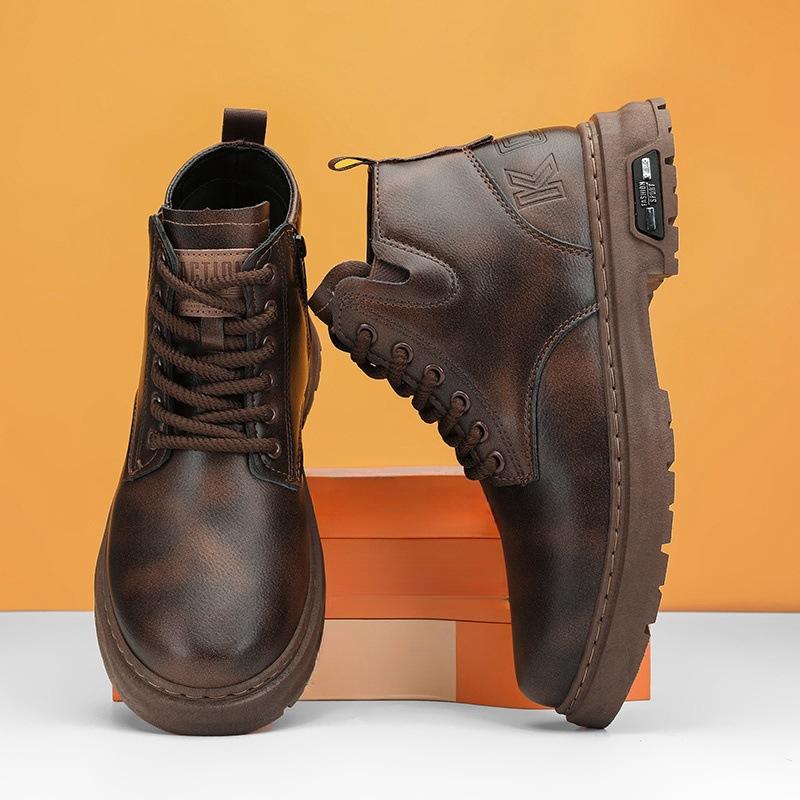 Martin boots men s high top 2024 autumn and winter explosion non-slip wear-resistant thick bottom lightweight trend boots men s tooling versatile 39 хаки
Martin boots men s high top 2024 autumn and winter explosion non-slip wear-resistant thick bottom lightweight trend boots men s tooling versatile 39 хаки