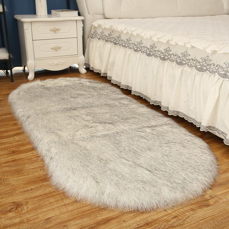 Oval Fur Rugs Bedroom Thicken Fluffy Carpet Living Room Bed Down Children s Floor Hairy Soft Sofa Foot Mat for Home Accessories 50x80cm 19x31inch
Oval Fur Rugs Bedroom Thicken Fluffy Carpet Living Room Bed Down Children s Floor Hairy Soft Sofa Foot Mat for Home Accessories 50x80cm 19x31inch