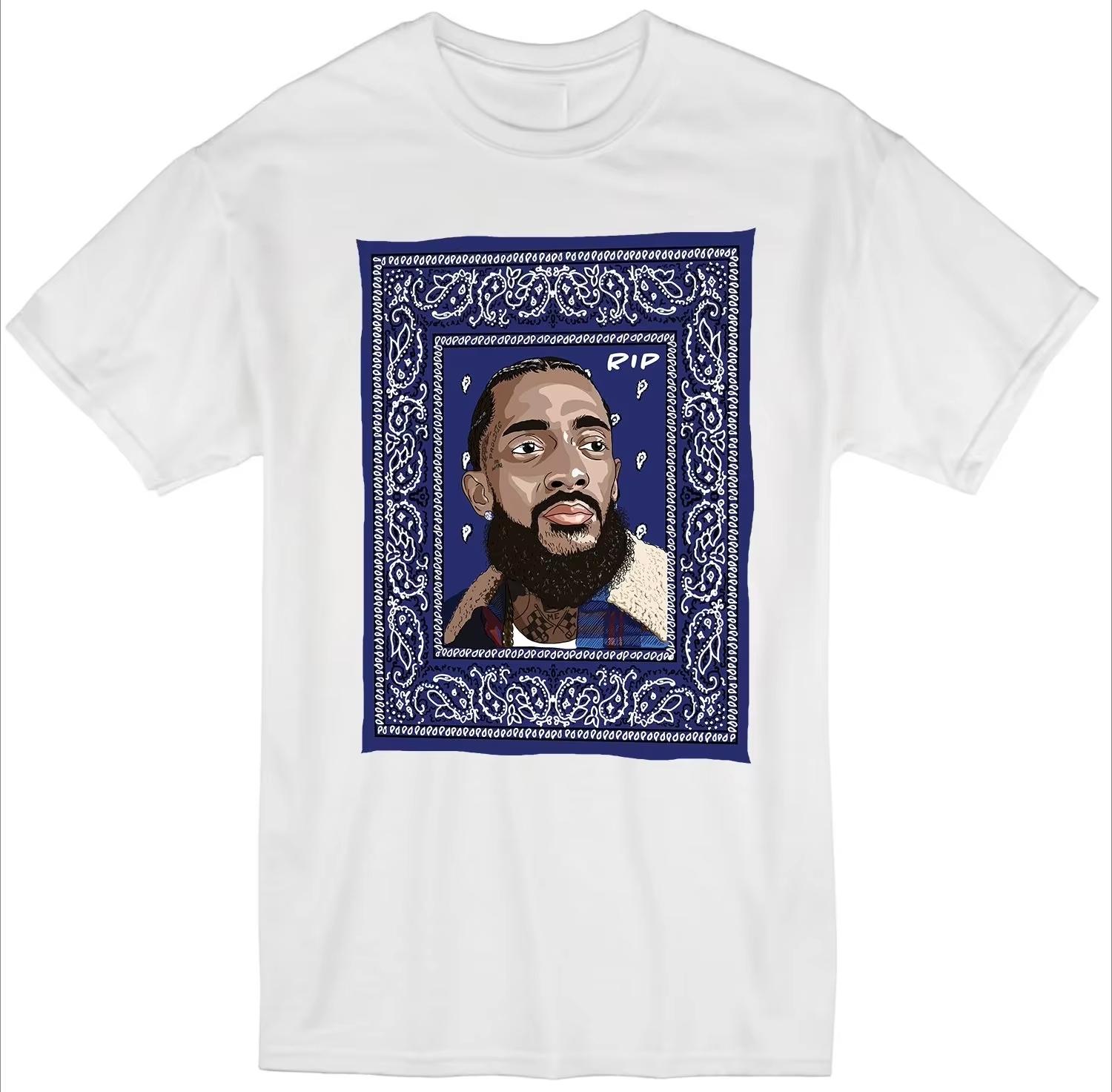 Nipsey Hussle graphics 100Cotton commemorative shirt unisex Y2k Hip hop Style 2026 Summer Mens Short sleeve Tshirt fan gift 4XL
Nipsey Hussle graphics 100Cotton commemorative shirt unisex Y2k Hip hop Style 2026 Summer Mens Short sleeve Tshirt fan gift 4XL