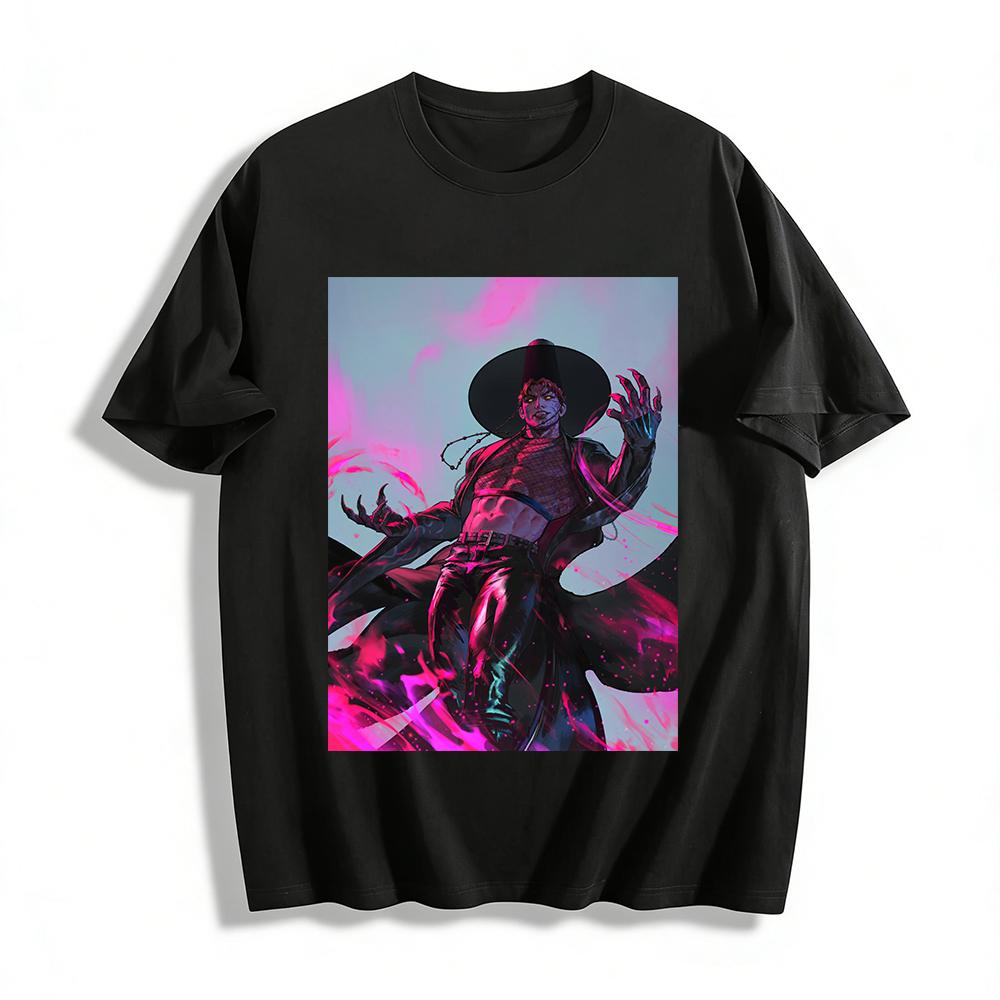 Dark Style Demon Hunter Printed Long Sleeve T-Shirt Cool Street Style Loose Top For Men And Women Pure cotton T-shirt 6XL
Dark Style Demon Hunter Printed Long Sleeve T-Shirt Cool Street Style Loose Top For Men And Women Pure cotton T-shirt 6XL