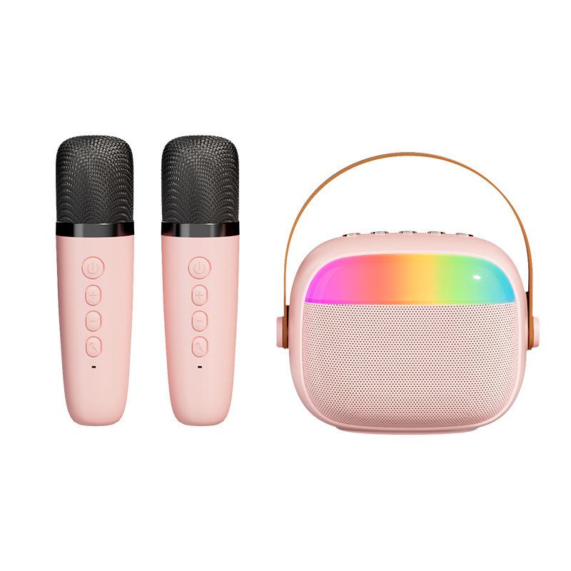 K30 Bluetooth Portable All-in-One Mini Speaker with Microphone for Kids – Outdoor Wireless Singing Gadget 120*90*90mm рожевий
K30 Bluetooth Portable All-in-One Mini Speaker with Microphone for Kids – Outdoor Wireless Singing Gadget 120*90*90mm рожевий