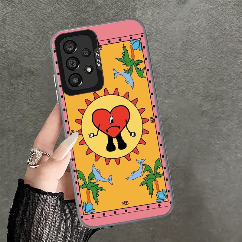 Bad Bunny Heart Shockproof Phone Case for Samsung A17 A16 A15 A14 A37 A57 A36 A56 A26 A35 A55 A25 A34 A54 A24 A13 A23 A33 A53 A0 Samsung A24
Bad Bunny Heart Shockproof Phone Case for Samsung A17 A16 A15 A14 A37 A57 A36 A56 A26 A35 A55 A25 A34 A54 A24 A13 A23 A33 A53 A0 Samsung A24