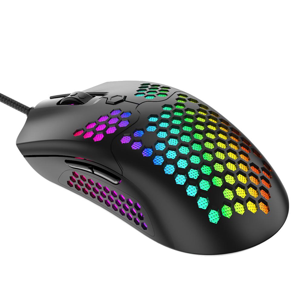 Игровая мышь USB-интерфейс Проводная портативная настольная киберспортивная полая мышь 16000 точек на дюйм