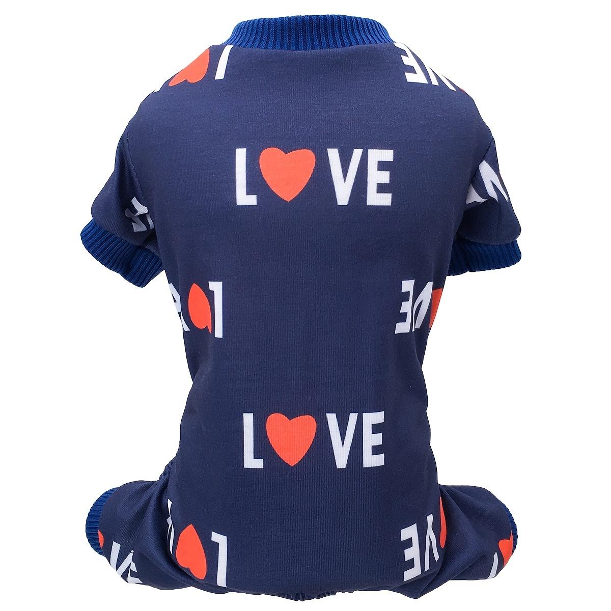 Valentines Day Pajamas Dog Bodysuit Dog Jumpsuits Dog Birthday Costume Heart Pattern Dog Clothes Dog Cartoon Apparel for Pet Pup XS(old) синий
Valentines Day Pajamas Dog Bodysuit Dog Jumpsuits Dog Birthday Costume Heart Pattern Dog Clothes Dog Cartoon Apparel for Pet Pup XS(old) синий