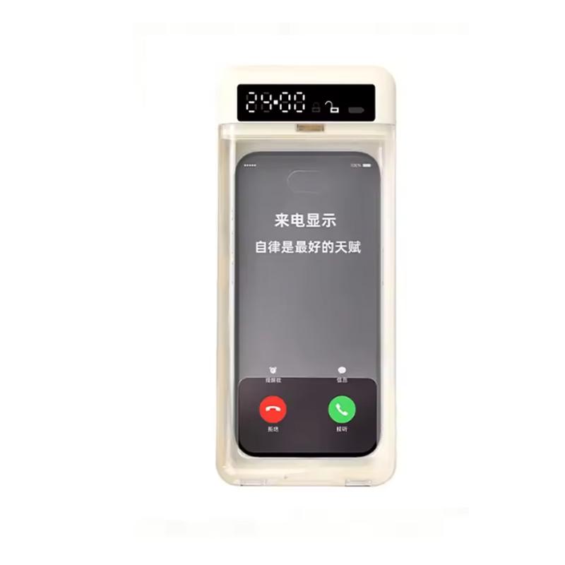 Student Phone Time Manager Transparent Phone Lock Box with LCD Display Screen Adults Students Self-Discipline Tools Phone Locker бежевий
Student Phone Time Manager Transparent Phone Lock Box with LCD Display Screen Adults Students Self-Discipline Tools Phone Locker бежевий