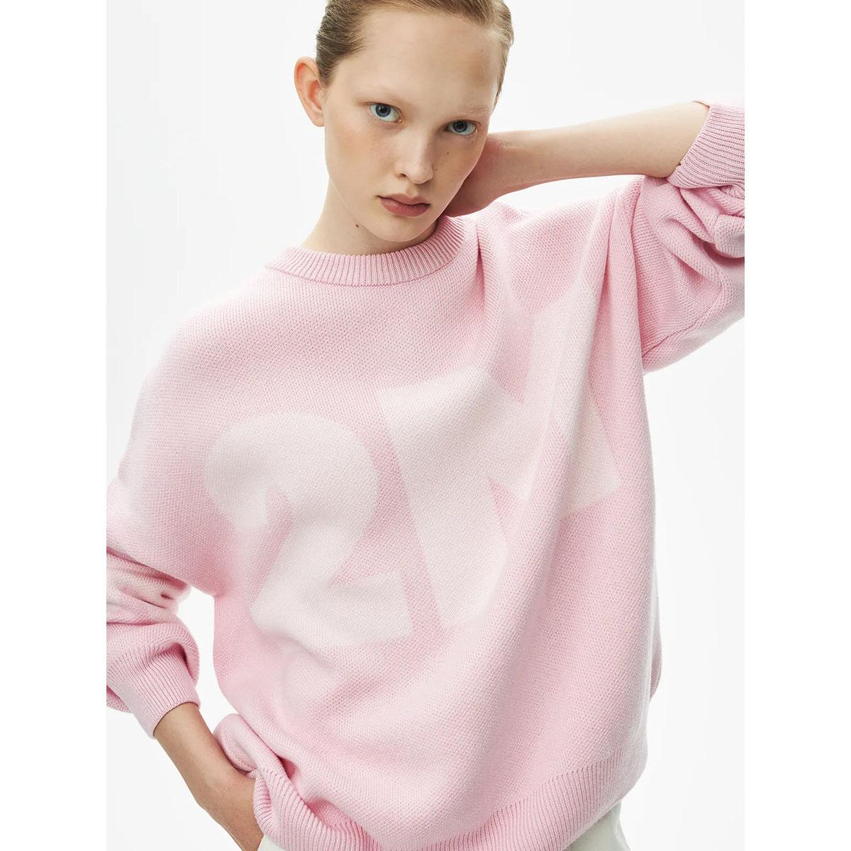 Осенне-зимний вязаный свитер большого размера с надписью «Письмо» для женщин, повседневные вязаные свободные пуловеры с надписью «Письмо» для женщин XS розовый
Осенне-зимний вязаный свитер большого размера с надписью «Письмо» для женщин, повседневные вязаные свободные пуловеры с надписью «Письмо» для женщин XS розовый