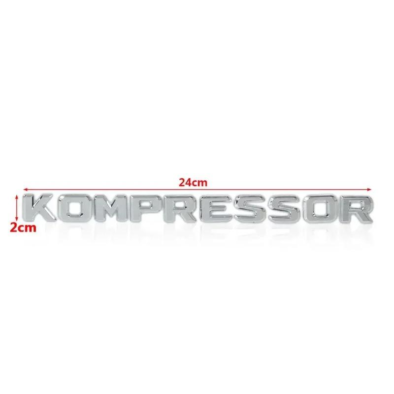 3D Chrome ABS Kompressor Letters Badge Emblem Rear Boot Sticker 24.5cm
3D Chrome ABS Kompressor Letters Badge Emblem Rear Boot Sticker 24.5cm