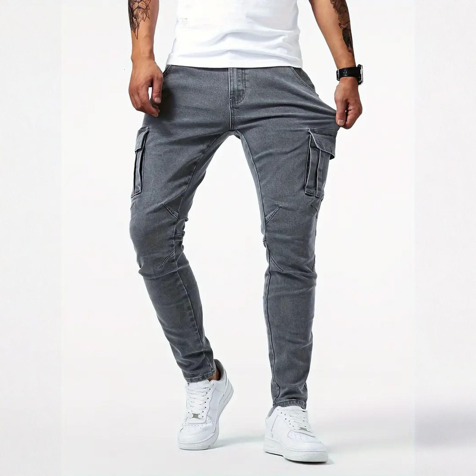 Men s Overalls Drawstring Multi Pocket Casual Pants Hiking Pants Cotton Twill Pants M
Men s Overalls Drawstring Multi Pocket Casual Pants Hiking Pants Cotton Twill Pants M