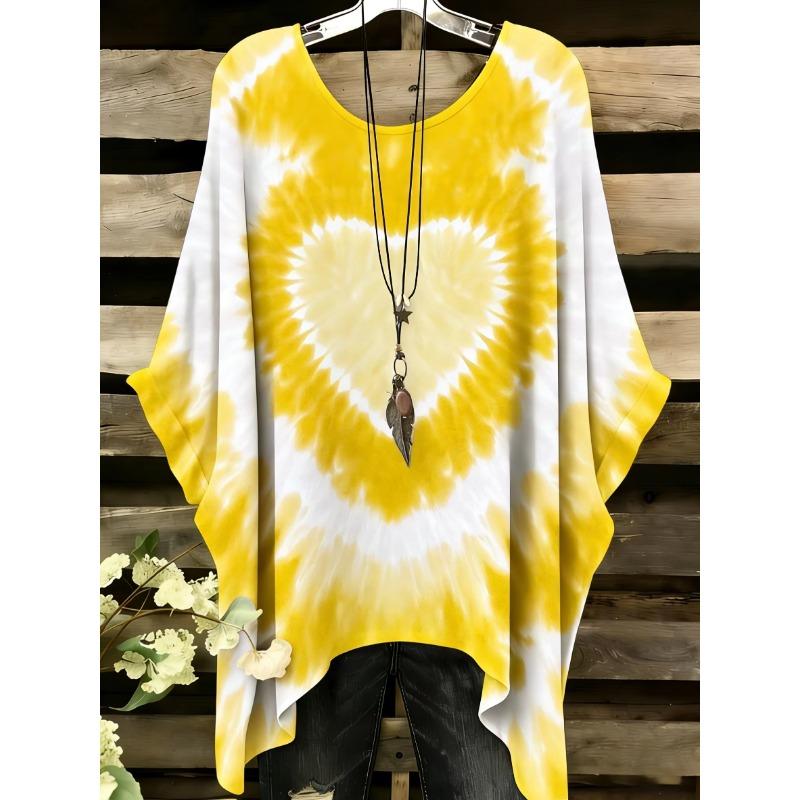 Bohemian Chic Oversized Simple Vintage Floral Print Irregular Hem Round Neck T-Shirt Fashionable and Versatile Women s Clothing 1XL
Bohemian Chic Oversized Simple Vintage Floral Print Irregular Hem Round Neck T-Shirt Fashionable and Versatile Women s Clothing 1XL