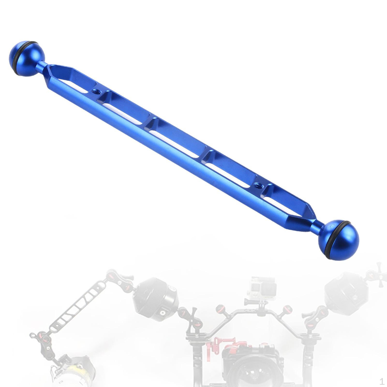 Aluminum Alloy Underwater Extension Arm 11in Clamp Diving Tray Double Ball Connector for
Aluminum Alloy Underwater Extension Arm 11in Clamp Diving Tray Double Ball Connector for