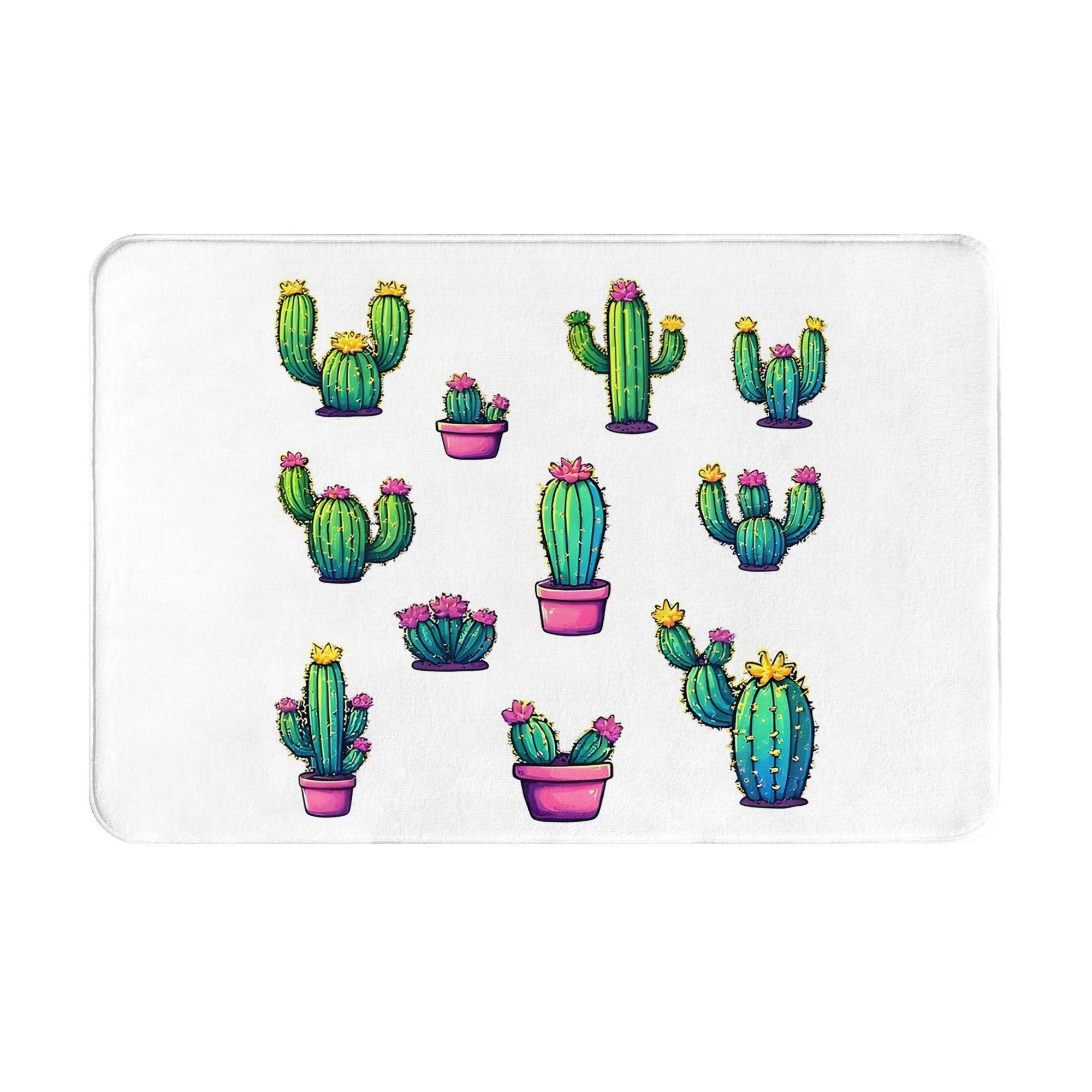 Cactus Bundle Pattern Pixel Art Non-slip Doormat Floor Mat Carpet Rug for Kitchen Entrance Home Bathroom Footpad Mats 60cm x 90cm
Cactus Bundle Pattern Pixel Art Non-slip Doormat Floor Mat Carpet Rug for Kitchen Entrance Home Bathroom Footpad Mats 60cm x 90cm