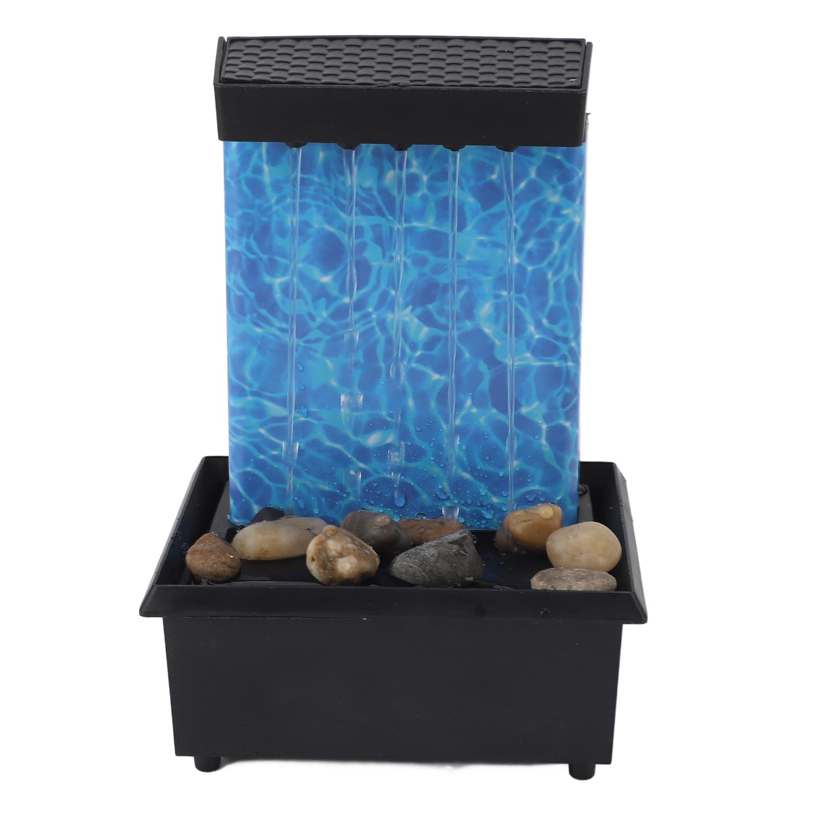 Indoor Water Fountain With Natural River Rocks LED Lights Lighted Waterfall Tabletop Fountain for Office Home Decor USB
Indoor Water Fountain With Natural River Rocks LED Lights Lighted Waterfall Tabletop Fountain for Office Home Decor USB
