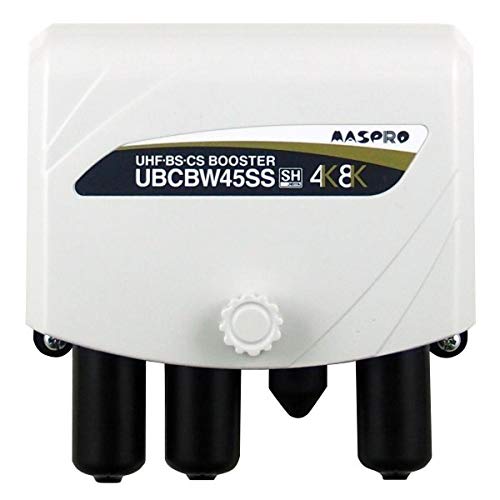 MassPro Satellite Broadcasting Compatible Triple Booster UBCBW45SS 4K/8K (3224MHz) UHF/BS/CS білий
MassPro Satellite Broadcasting Compatible Triple Booster UBCBW45SS 4K/8K (3224MHz) UHF/BS/CS білий
