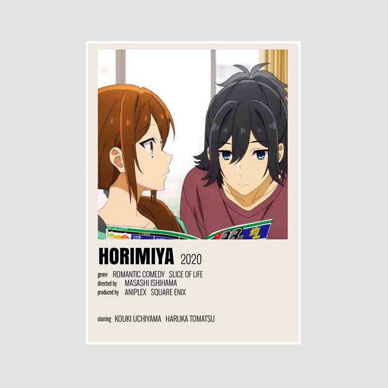 Японське аніме Horimiya Плакат Home Decor Wall Mural Ретро Білий папір Настінні плакати та принти Вітальня Бар Декор Художній живопис Подарунки 30x21cm
Японське аніме Horimiya Плакат Home Decor Wall Mural Ретро Білий папір Настінні плакати та принти Вітальня Бар Декор Художній живопис Подарунки 30x21cm