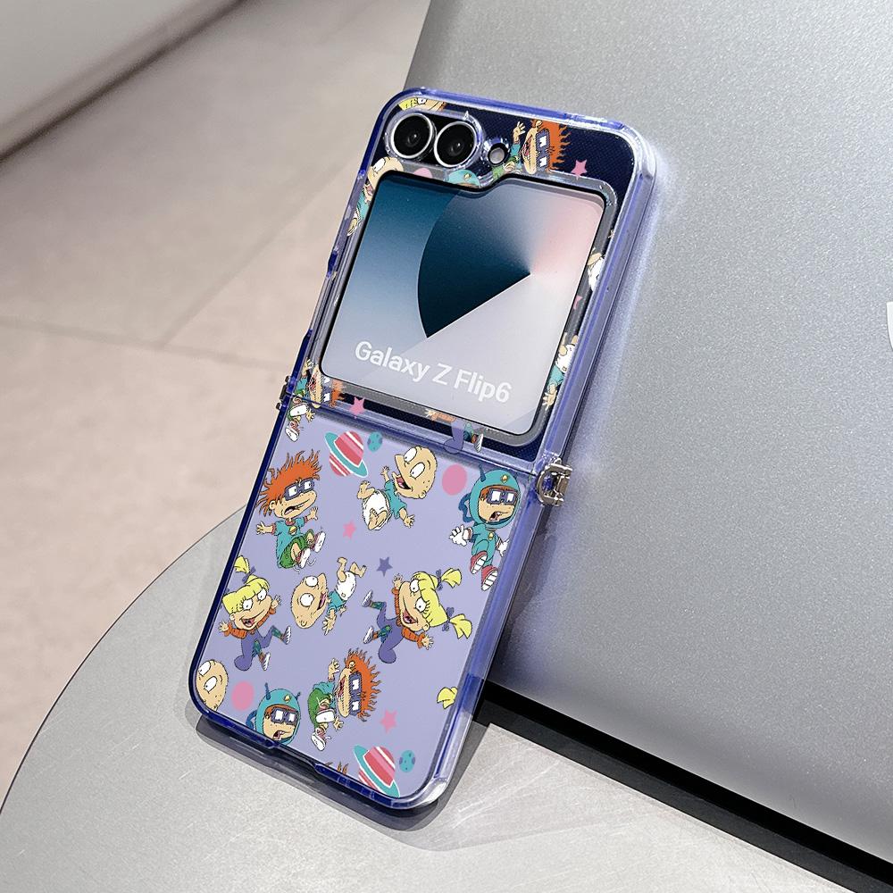 Cartoon Funny R-rugrats Cases for Samsung Galaxy Z Flip3 Flip4 Flip5 Flip6 Flip7 5G Semi-transparent Foldable Soft TPU Cover Samsung Z Flip5 5G
Cartoon Funny R-rugrats Cases for Samsung Galaxy Z Flip3 Flip4 Flip5 Flip6 Flip7 5G Semi-transparent Foldable Soft TPU Cover Samsung Z Flip5 5G