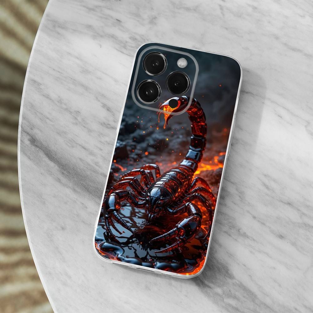Cool Art Animal Scorpion Phone For iPhone 14,13,12,11,17,16,15,Pro,X,XS,XR,SE,Max,Plus,Mini Transparent Soft Cover iPhone15Plus
Cool Art Animal Scorpion Phone For iPhone 14,13,12,11,17,16,15,Pro,X,XS,XR,SE,Max,Plus,Mini Transparent Soft Cover iPhone15Plus