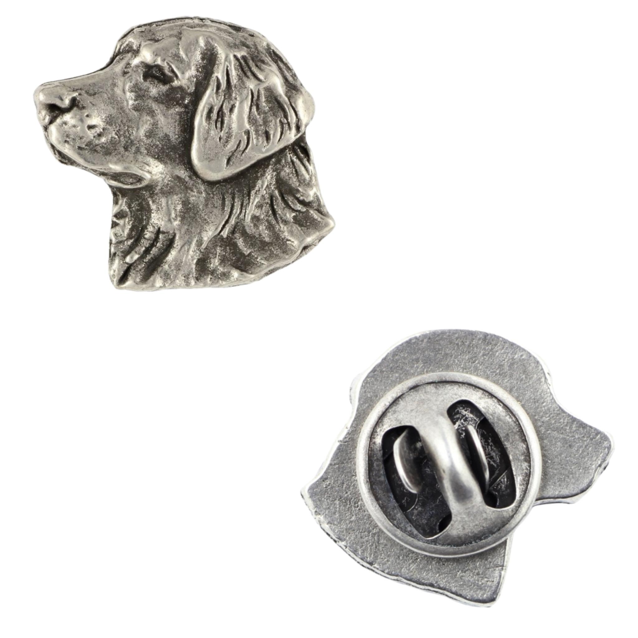 Golden Retriever I - Silver-plated dog brooch, elegant pin, jacket lapel decoration by Art-Dog brand срібний
Golden Retriever I - Silver-plated dog brooch, elegant pin, jacket lapel decoration by Art-Dog brand срібний