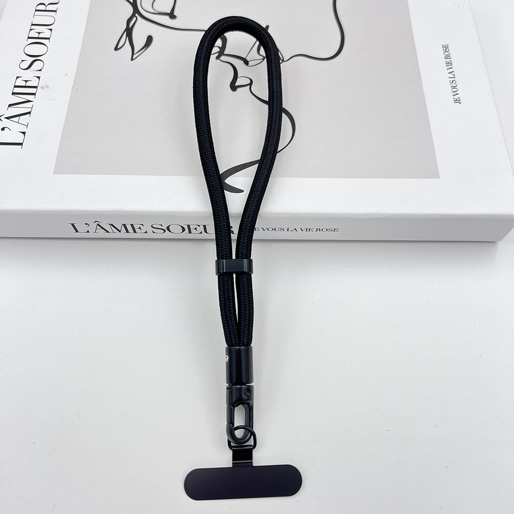 Adjustable mobile phone lanyard wrist strap 360 degree rotation anti-lost metal gasket clip self-locking anti-drop anti-theft lanyard чёрный
Adjustable mobile phone lanyard wrist strap 360 degree rotation anti-lost metal gasket clip self-locking anti-drop anti-theft lanyard чёрный