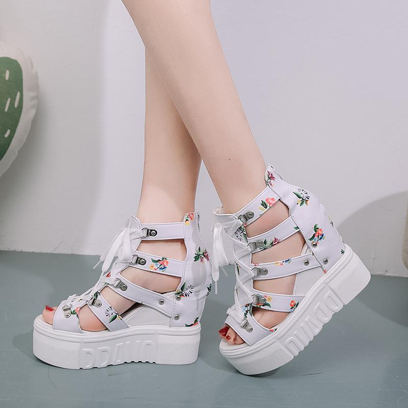 Women s Roman Gladiator High Heel Sandals - 12cm Wedge Peep Toe Shoes with Cross Straps, Two-Tone Color Block Summer Sandals 42 білий
Women s Roman Gladiator High Heel Sandals - 12cm Wedge Peep Toe Shoes with Cross Straps, Two-Tone Color Block Summer Sandals 42 білий